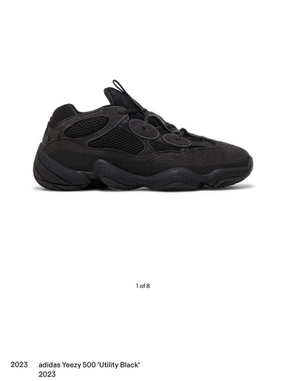 Adidas yeezy 500 ‘utility black’ - Picture 8 of 9